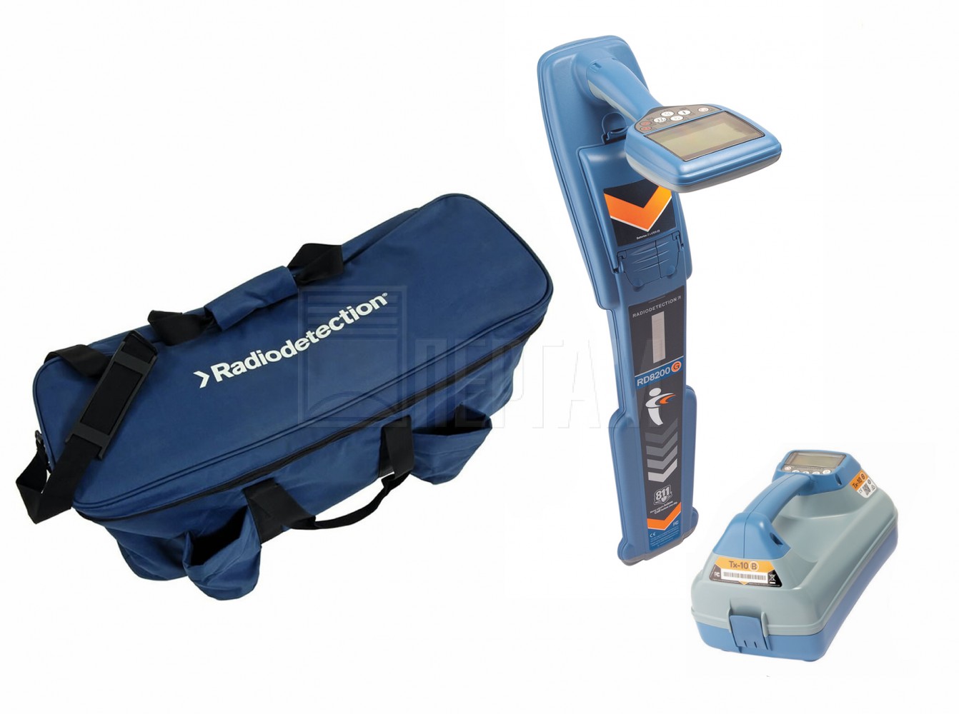 Radiodetection RD8200G с генератором Tx-10B iLoc, сумкой
