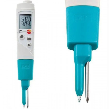 Testo 206 pH2 (для вязких и полутвердых веществ)