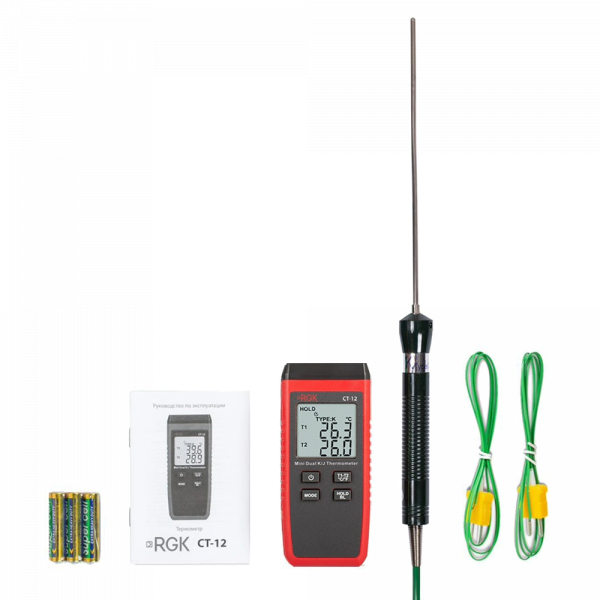 RGK CT-12 с поверхностным TR-10S и погружным TR-10W зондами