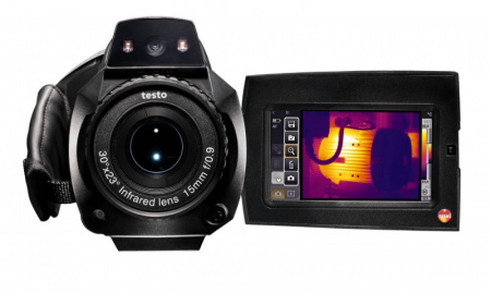 Testo 885-2 c супер-телеобъективом C2 + C0 + V1